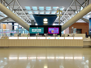 海外旅行保険カウンター