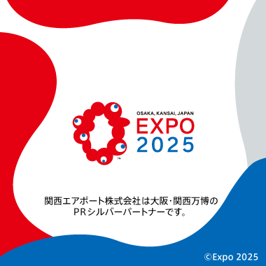 EXPO 2025 大阪・関西万博公式Webサイト（トップ正方形）#jp #en #cn #tw #kr