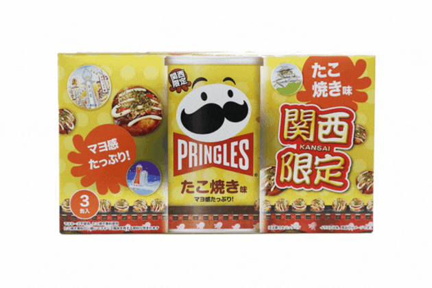関西限定プリングルスたこ焼"