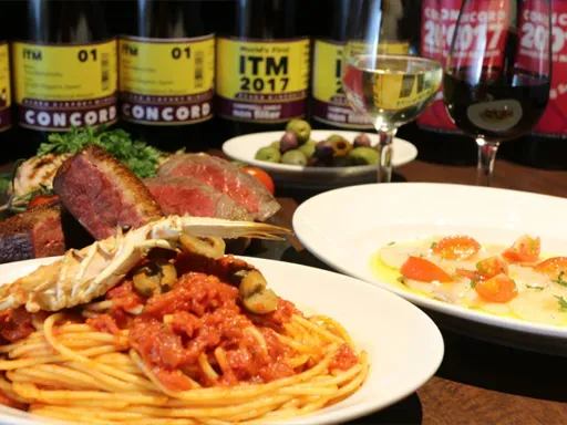 ワイン醸造所併設レストランでイタリアン × 関西や大阪(伊丹)のうまいもんを楽しもう！