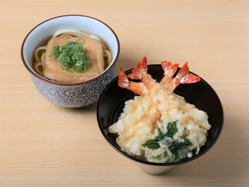 海老天丼＆きつねうどんセット