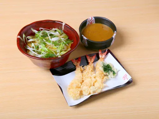 カレーうどん＆海老天セット