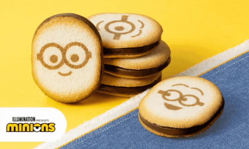 ミニオンinカンサイ クッキーサンド チョコバナナ味