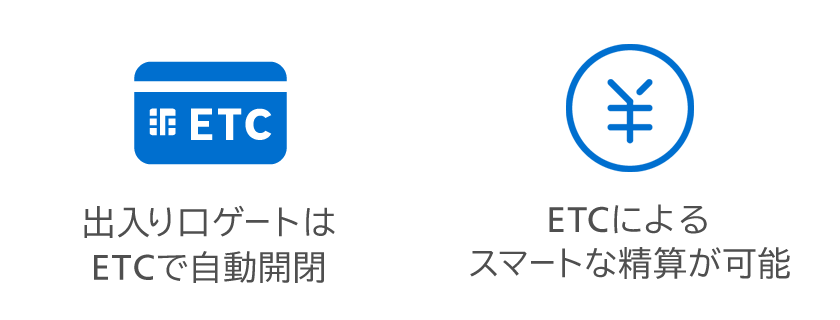 スムーズでスマートな入出場！