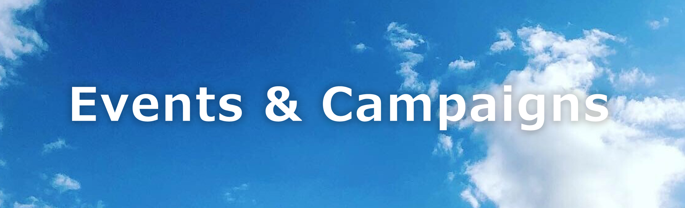 Events & Campaigns