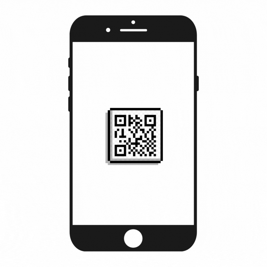 01 Scan the QR code at each spot